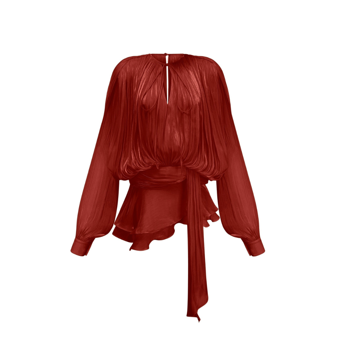 Grace - Boho Chiffon Kleid