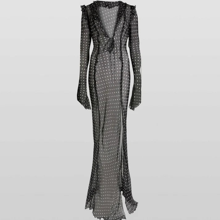 Mystique Elegance - Langes Kleid