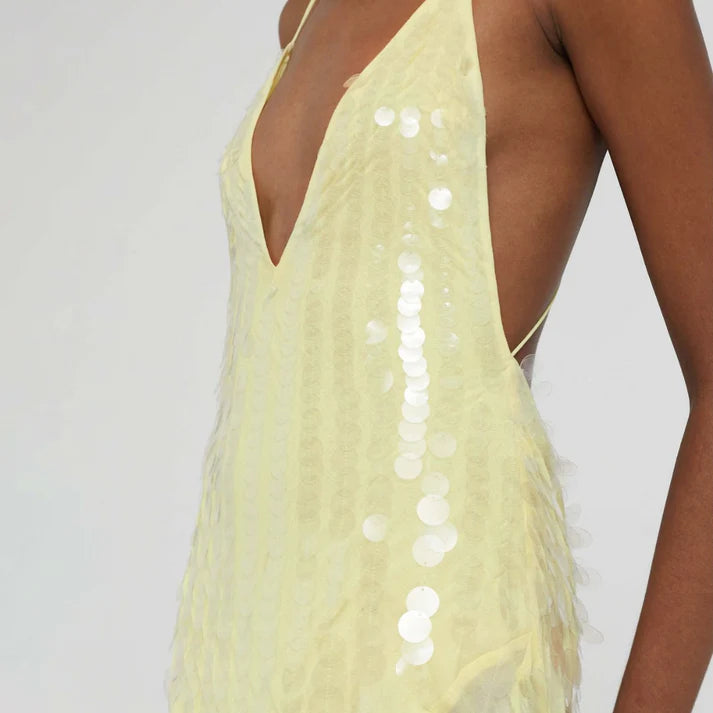 Glitzerndes Abendkleid im Mermaid-Stil