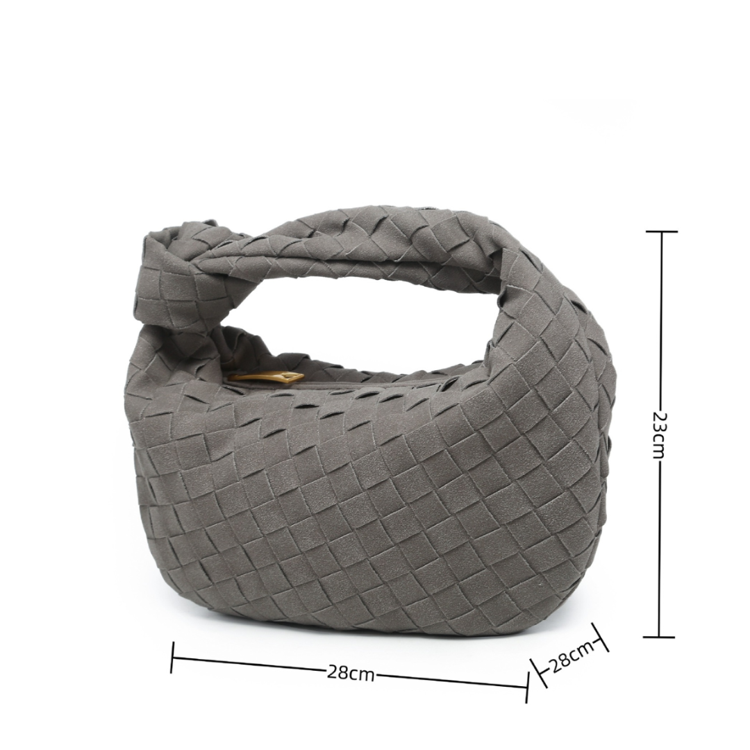 Devine - Luxe Weave Wildlederhandtasche