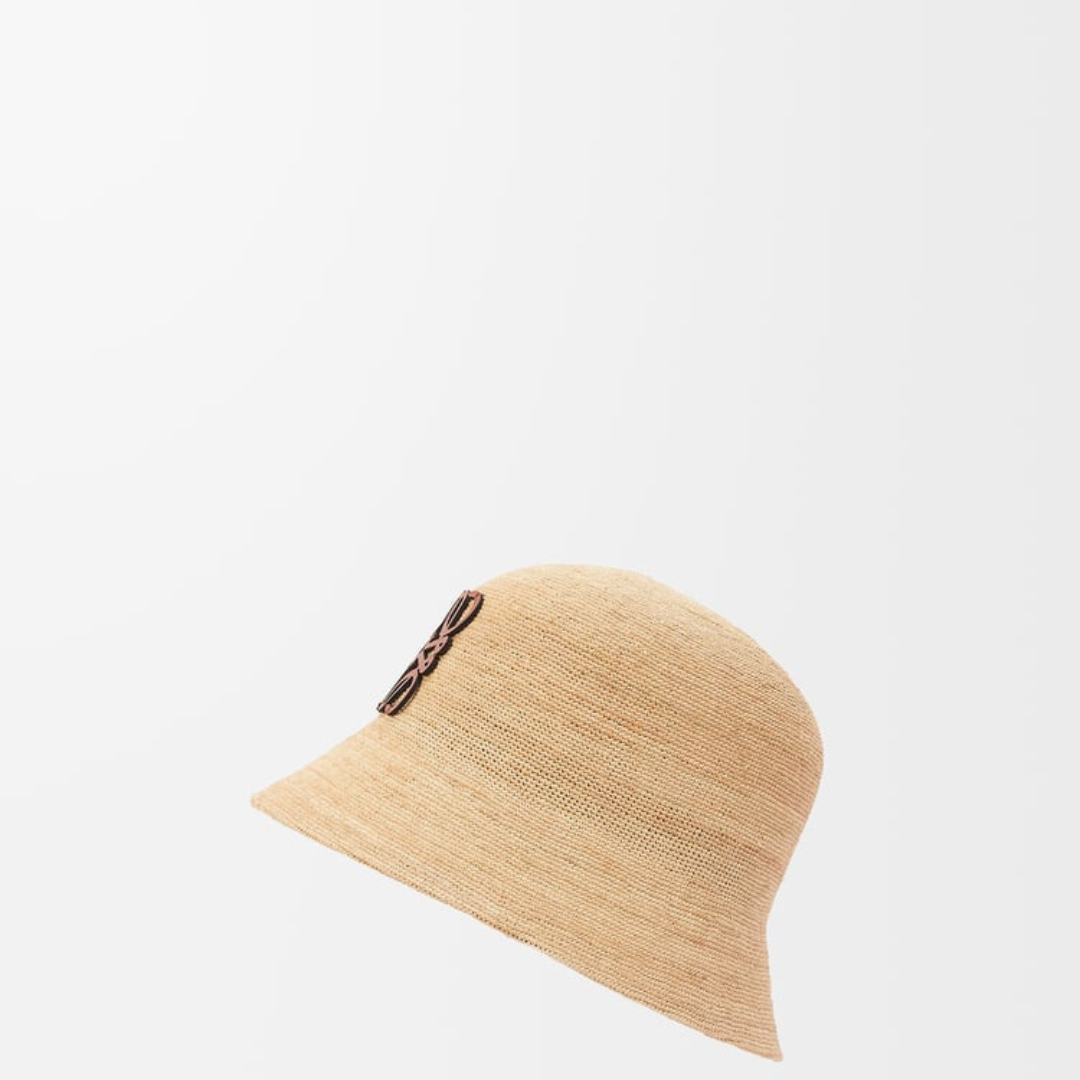 Lovely - Straw Bucket Hat