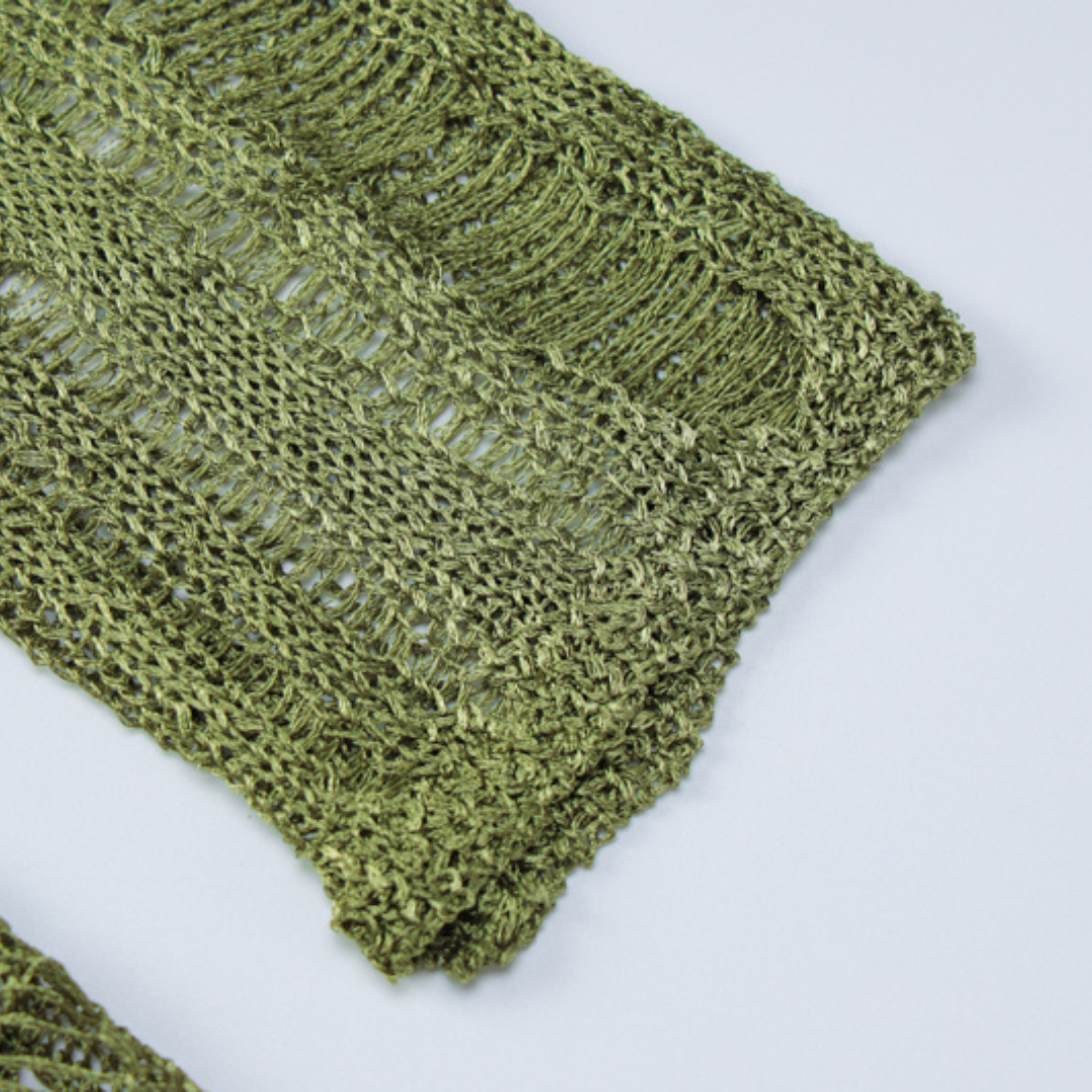 Vivi - Häkel-Maxikleid